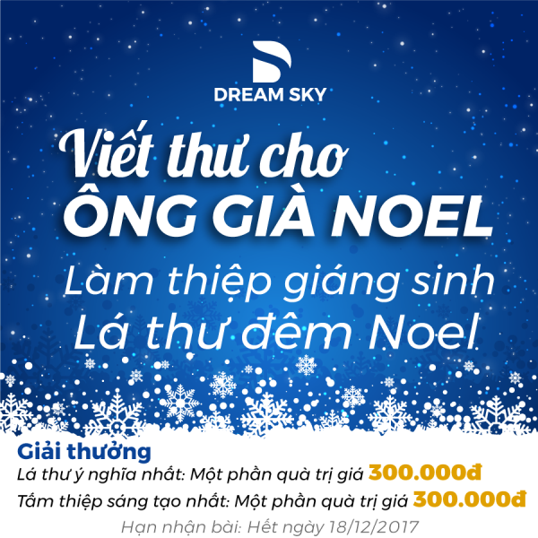 CUỘC THI VIẾT THƯ GỬI "ÔNG GIÀ NOEL"