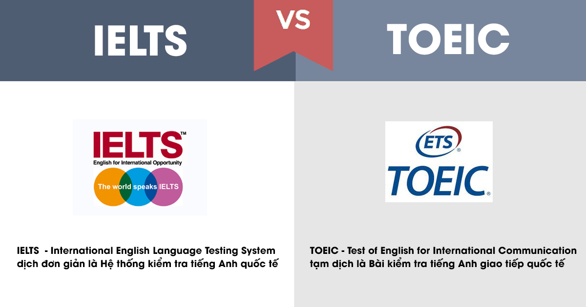 Học sinh cấp 2, 3 nên thi TOIEC HAY IELTS?