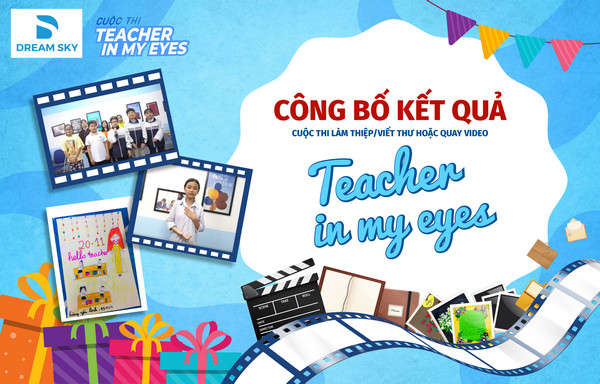 CÔNG BỐ KẾT QUẢ CUỘC THI “𝑻𝑬𝑨𝑪𝑯𝑬𝑹 𝑰𝑵 𝑴𝒀 𝑬𝒀𝑬𝑺"