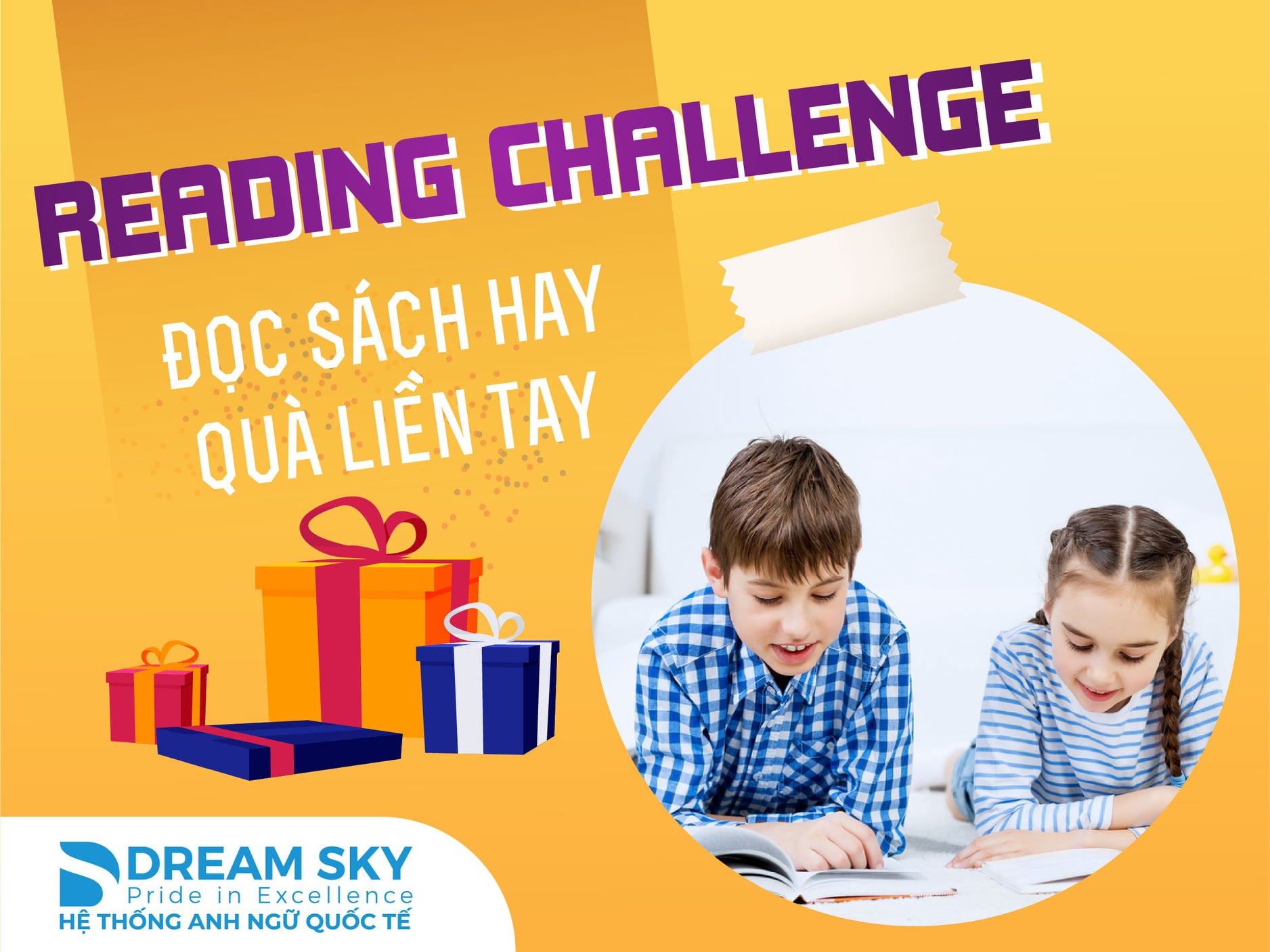 THÔNG BÁO TỔ CHỨC CUỘC THI "𝐑𝐄𝐀𝐃𝐈𝐍𝐆 𝐂𝐇𝐀𝐋𝐋𝐄𝐍𝐆𝐄"