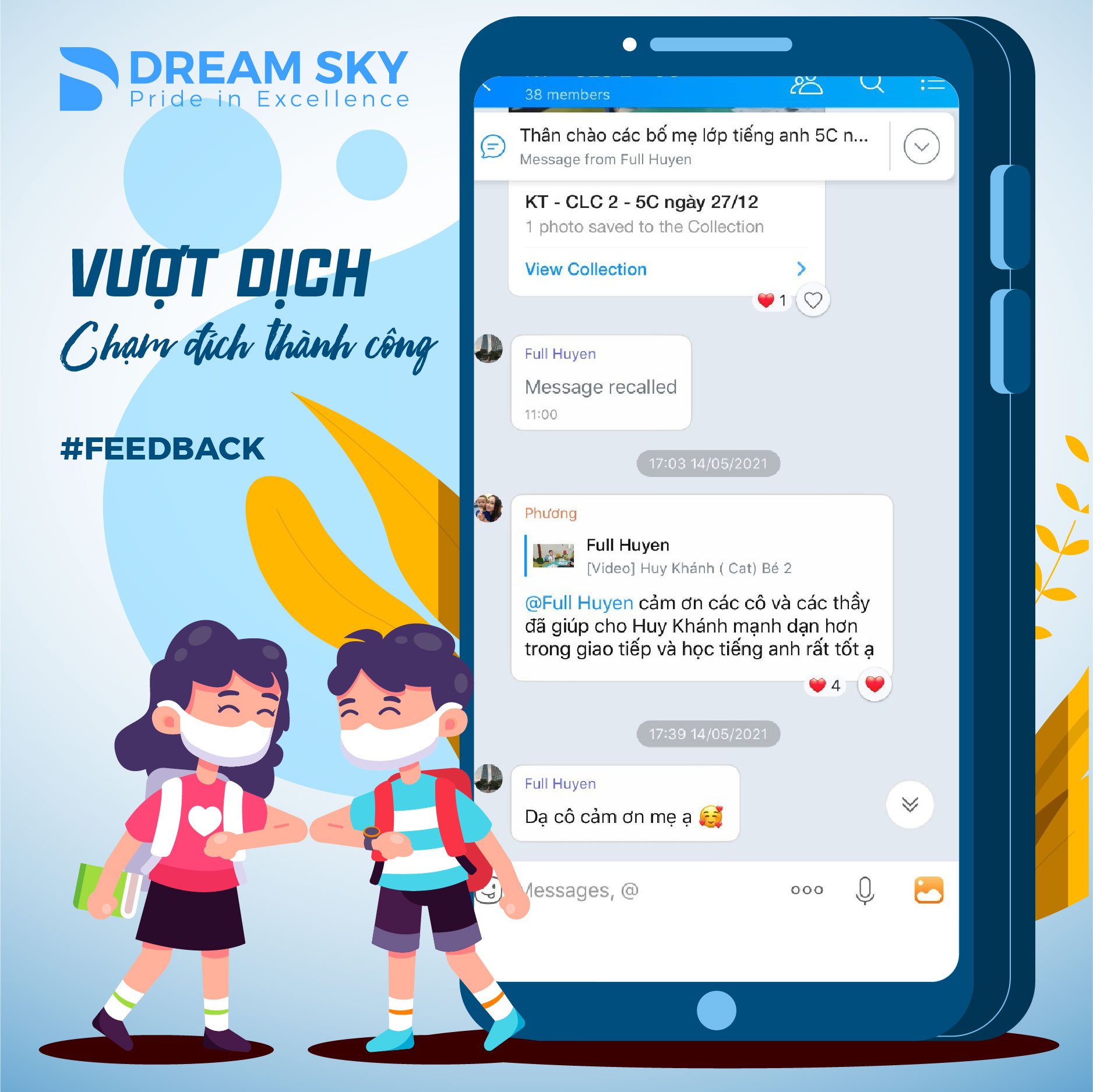 GÓC CẢM NHẬN -PHỤ HUYNH PHẢN HỒI GÌ VỀ LỚP HỌC TRỰC TUYẾN?