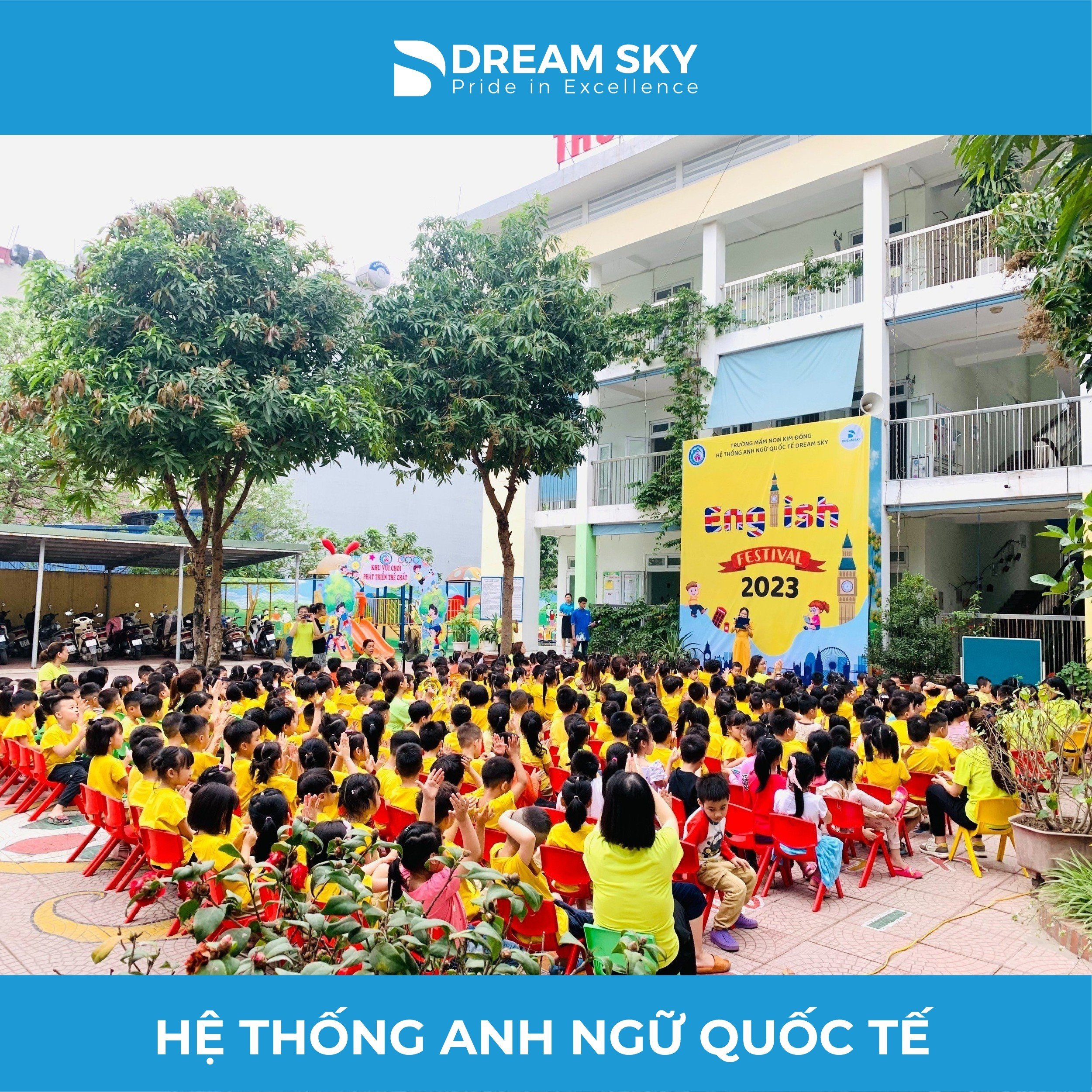 Hệ thống Anh ngữ Quốc tế Dream Sky cùng các đơn vị liên kết