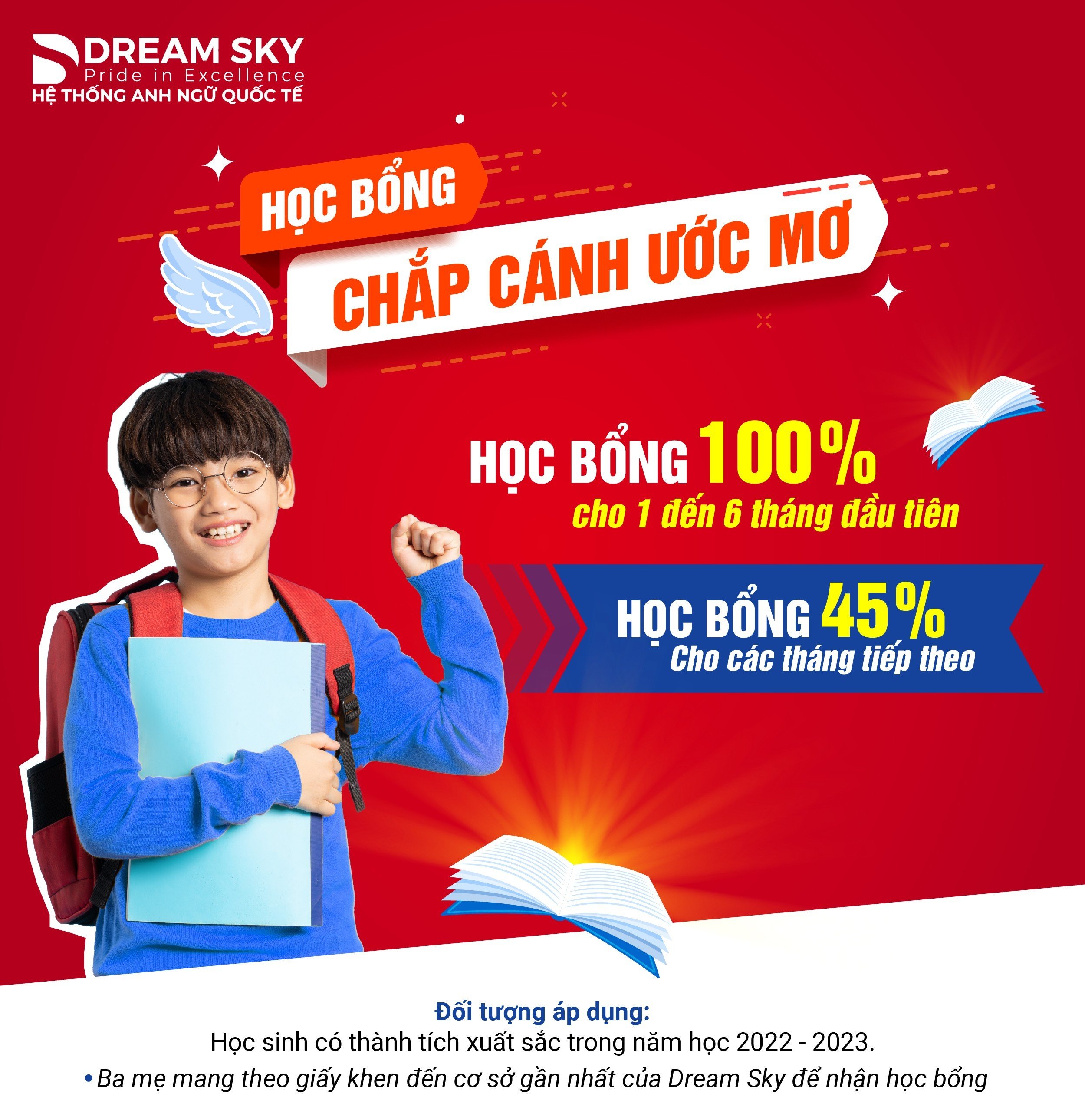 CÙNG DREAM SKY NÂNG CAO TRÌNH ĐỘ ANH NGỮ - CHẮP CÁNH ƯỚC MƠ MƠ