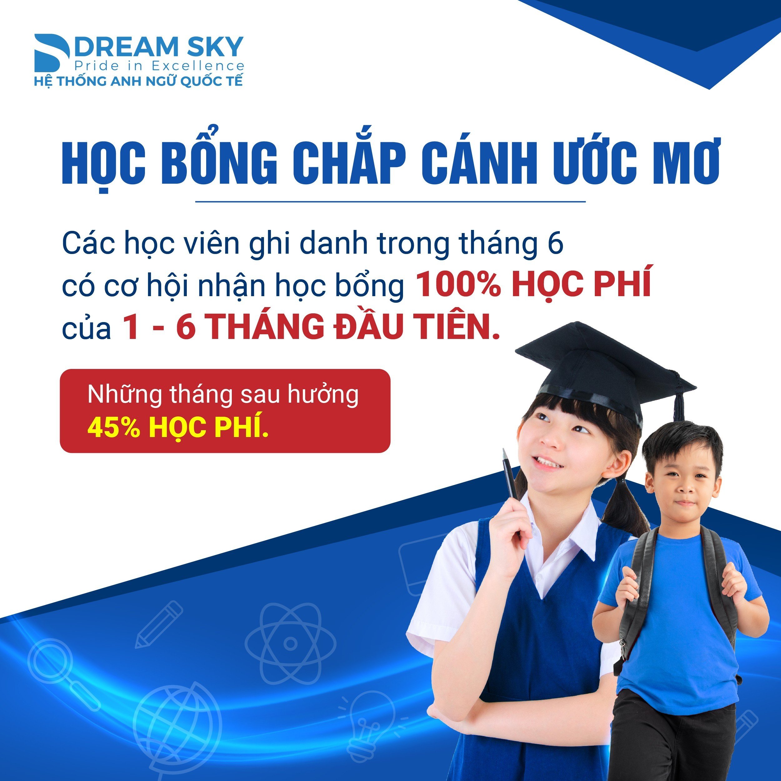 THÔNG BÁO TUYỂN SINH THÁNG 6/2023