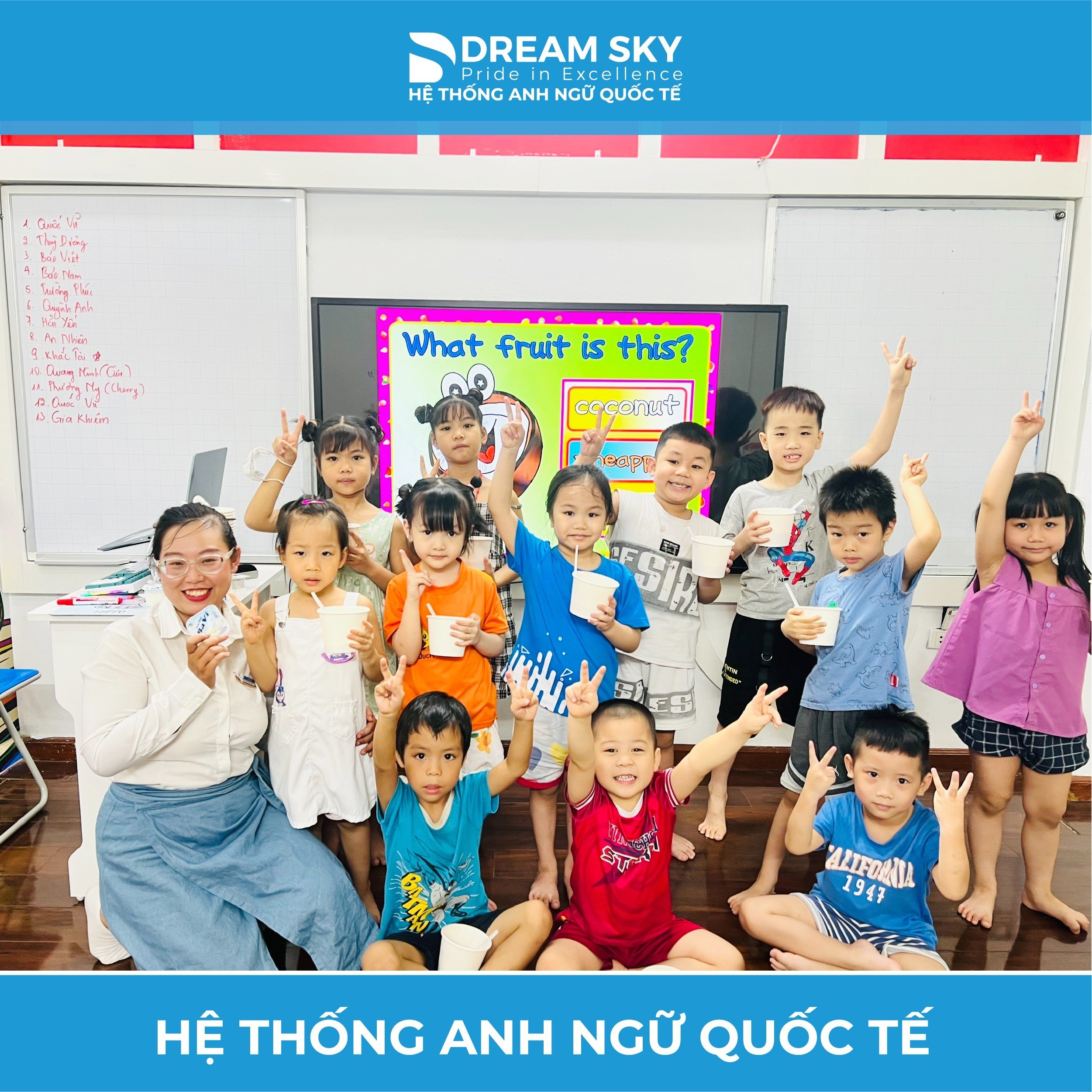 ĐỘT NHẬP LỚP HỌC TẠI DREAM SKY NGUYỄN HUY TƯỞNG XEM HÔM NAY CÓ GÌ?