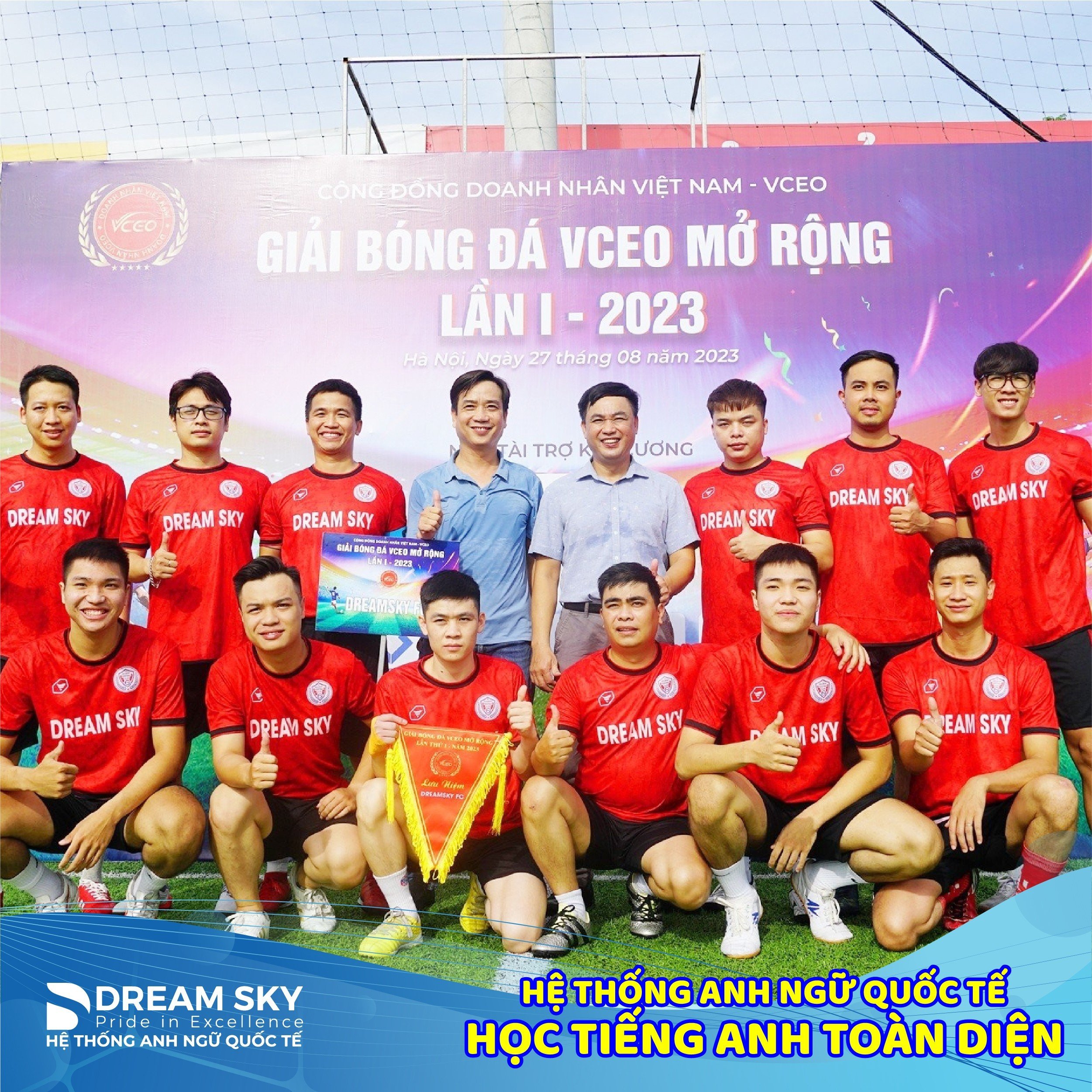 TINH THẦN THỂ THAO CỦA CÁC CẦU THỦ DREAM SKY