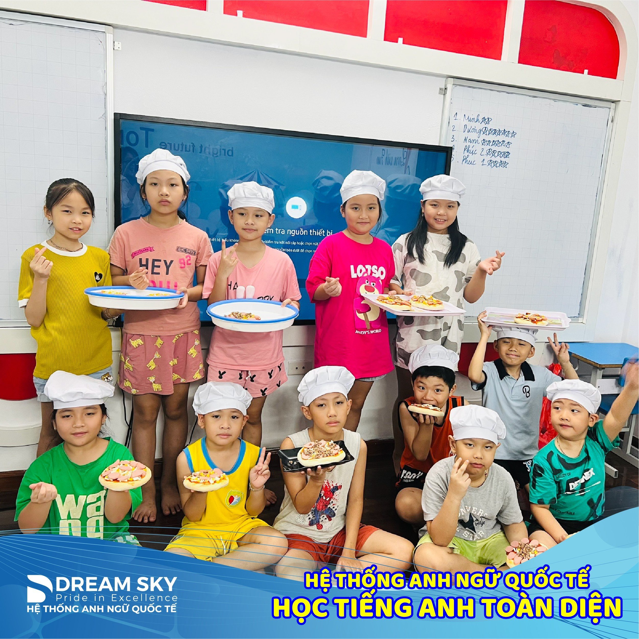 HỌC VIÊN DREAM SKY "HỌC MÀ CHƠI - CHƠI MÀ HỌC"