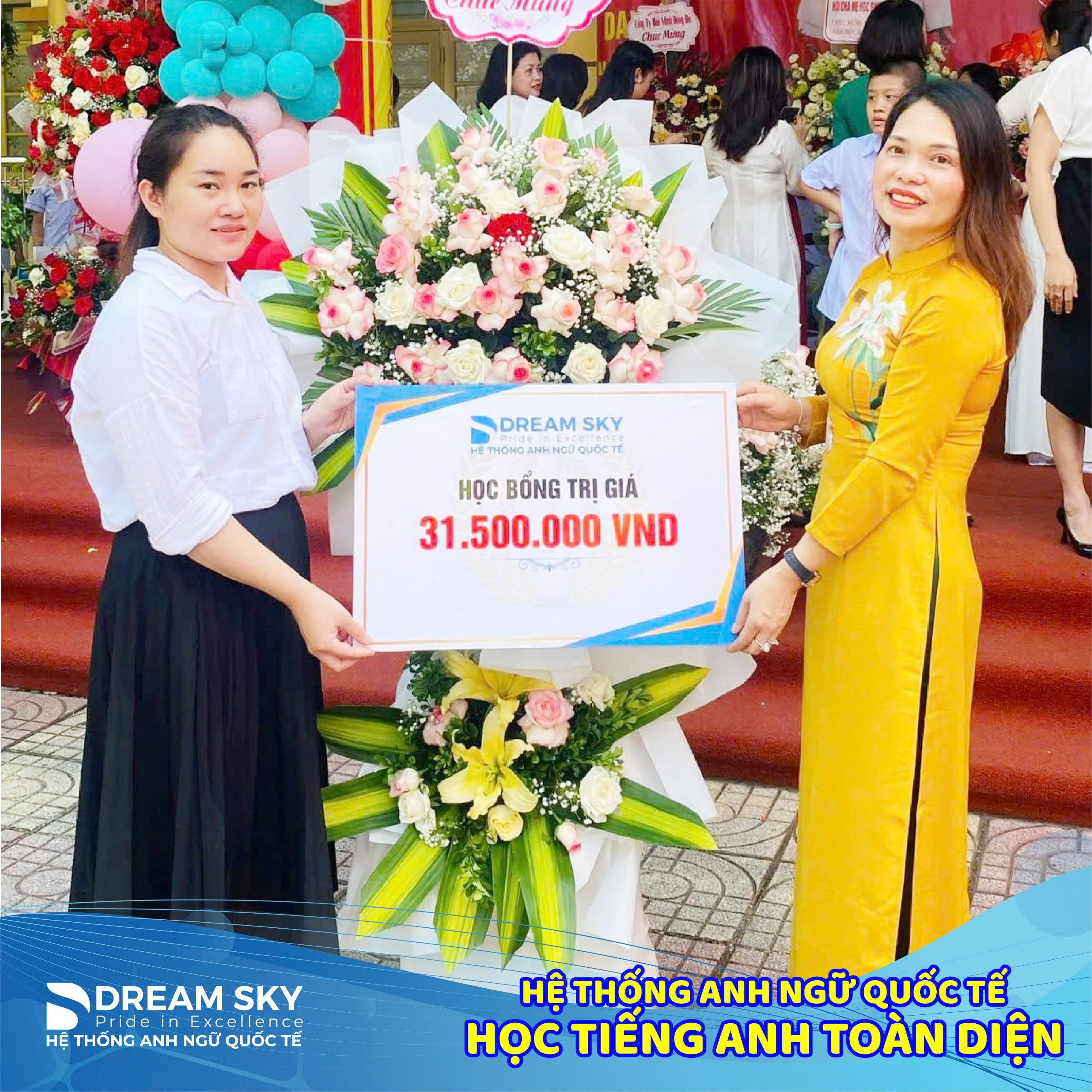 Dream Sky cùng bé đón năm học mới thật nhiều niềm vui