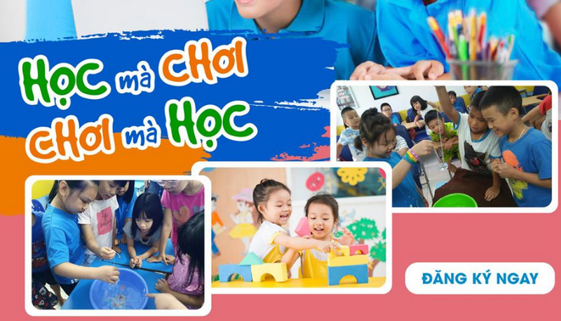 Trung tâm tiếng Anh trẻ em ở khu vực Hà Đông 