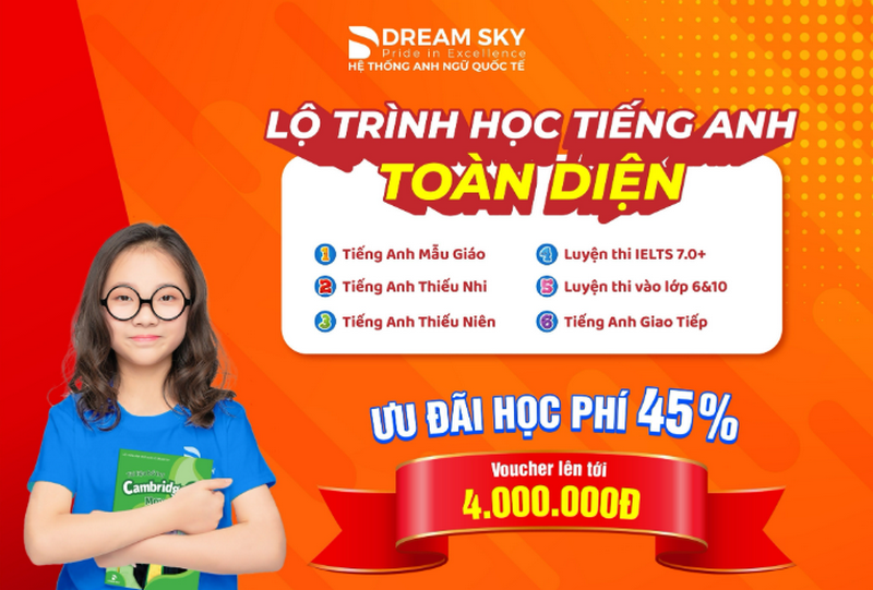 Top trung tâm tiếng Anh cho trẻ em tại Hà Nội [KHU VỰC HÀ ĐÔNG]