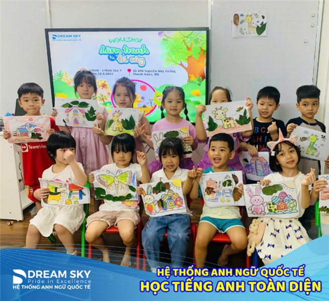 Trò chơi tiếng Anh cho trẻ mầm non - học mà chơi, chơi mà học