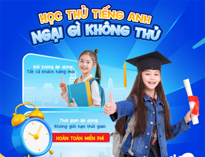 Học tiếng Anh dễ dàng cùng 100% giáo viên bản ngữ
