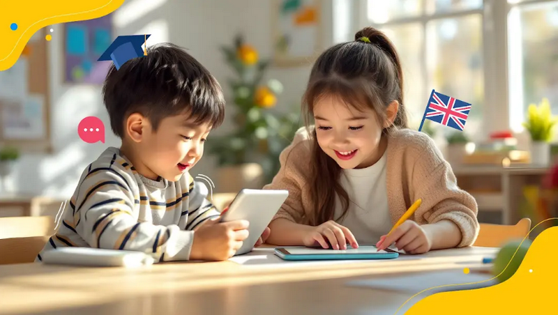 Phương pháp học tiếng Anh chuẩn cho bé mầm non