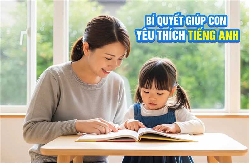 Bí quyết giúp con yêu thích tiếng Anh nằm ở phương pháp học phù hợp