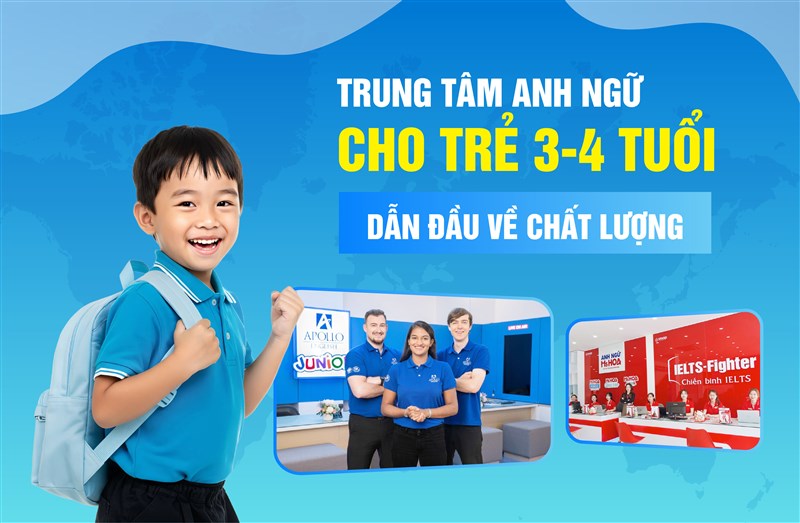 Trung tâm anh ngữ cho trẻ 3-4 tuổi dẫn đầu về chất lượng
