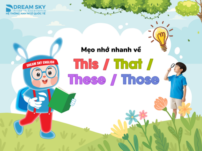 Mẹo nhớ nhanh về This / That / These / Those