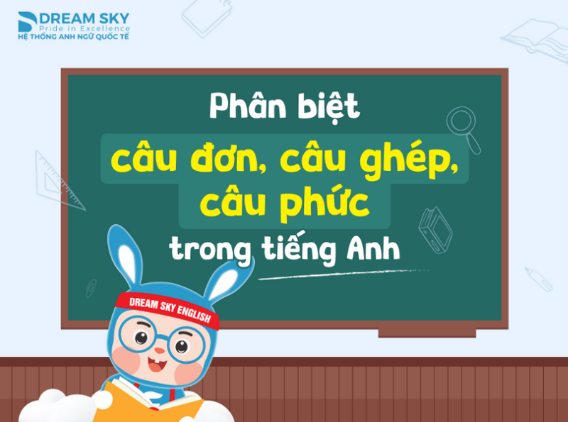 Phân biệt câu đơn, câu ghép và câu phức trong tiếng Anh