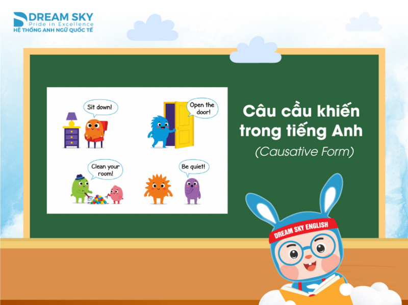 Câu cầu khiến trong tiếng Anh