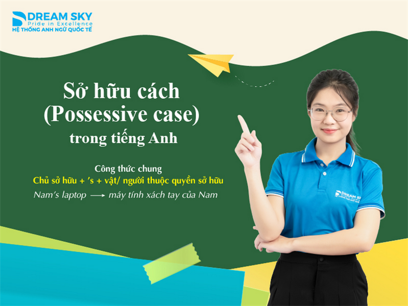 Sở hữu cách (Possessive case) trong tiếng Anh