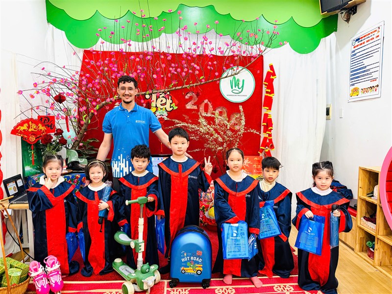 CHÚC MỪNG CÁC SIÊU TRÍ TUỆ NHÍ TRƯỜNG MẦM NON MY MONTESSORI PRESCHOOL