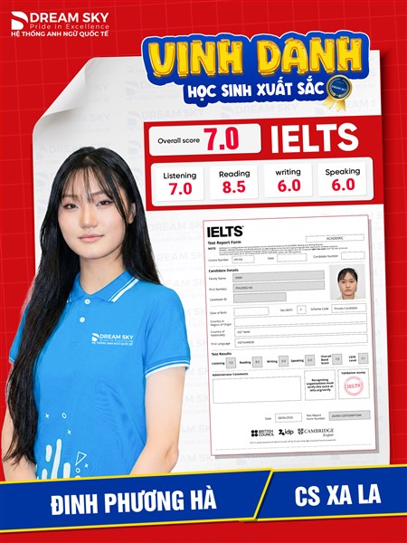 Dream Sky Vinh Danh Bạn Đinh Phương Hà