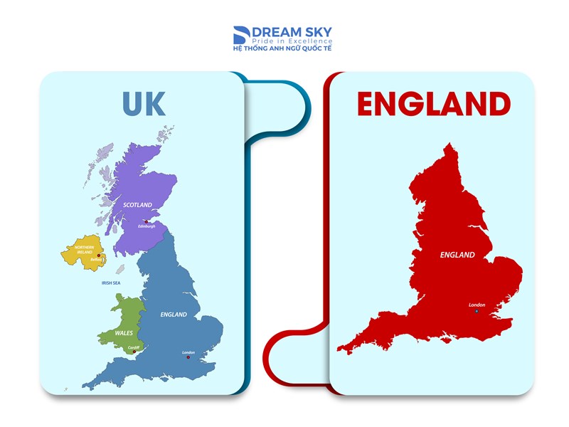 Nước Anh (England) và Vương quốc Anh (United Kingdom) khác nhau như thế nào? Nhiều người vẫn nhầm lẫn
