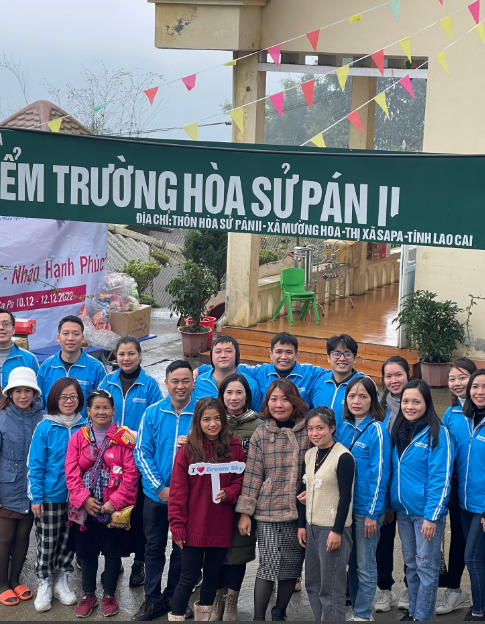 Chuyến hành trình "Gieo yêu thương - Nhận hạnh phúc" tại trường Mầm Non Sử Pán, Sa Pa, Lào Cai
